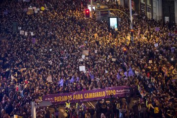 The feminist strike in Spain