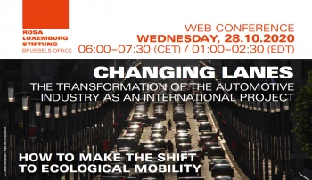 Web conference on the transformation of the automotive industry as an international project