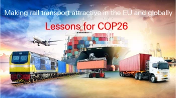 Web conference: "Making rail transport attractive in the EU and globally – Lessons for COP26" (29 October 2021)